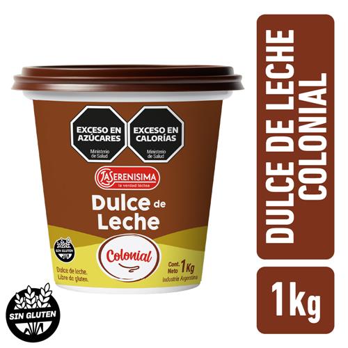 DULCE DE LECHE LS ESTILO COLONIAL POTE 1KG