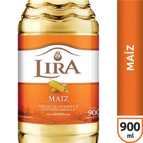 Aceite Maiz . Lira Pet 900 Ml