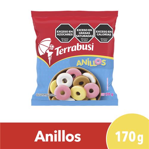 Galletitas Dulces Anillitos TERRABUSI 170g.