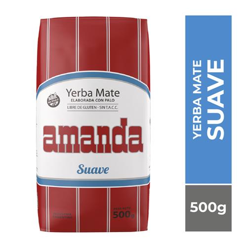 Yerba Mate Suave Amanda Paq 500 Grm
