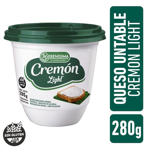 Queso Untable La Serenísima Cremón 280 Gr