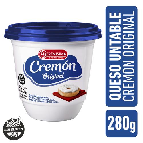 Queso Untable La Serenísima Cremón Original 280 Gr