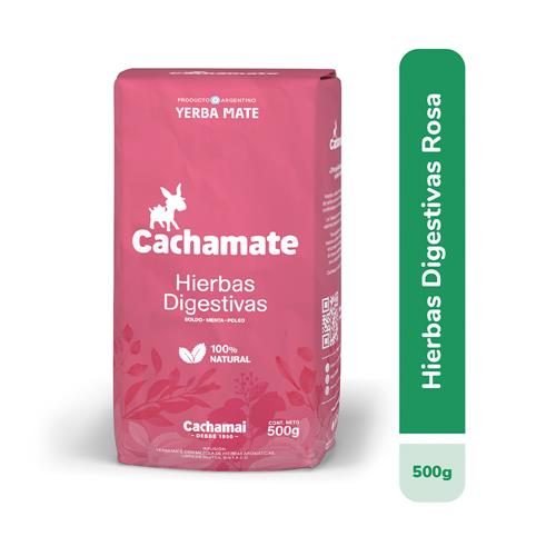 Yerba Mate C/Hierb Aromaticas Cachamate Paq 500 Grm
