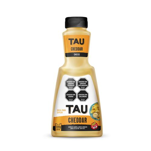 Salsa Queso Cheddar Tau Delta Pet 300 Grm