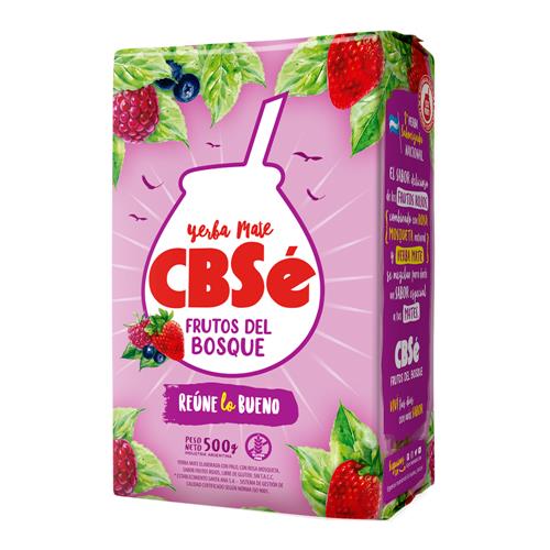 Yerba Mate Frutos Del Bosque Cbsé Paq 500 Grm