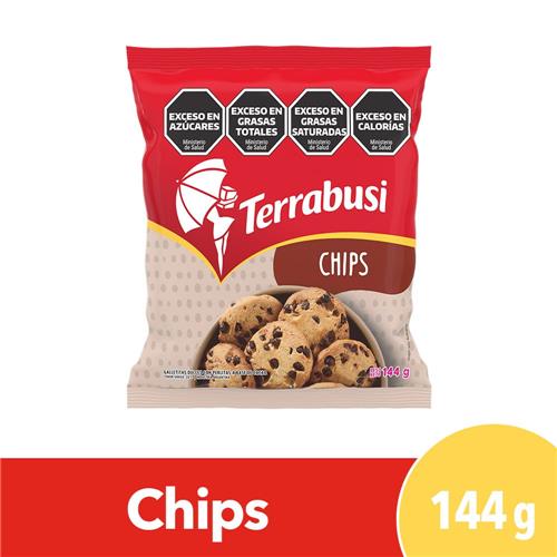 Galletitas Dulces Chips TERRABUSI 144g.