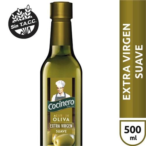 Aceite Oliva Extra Virgen Suave COCINERO 500ml