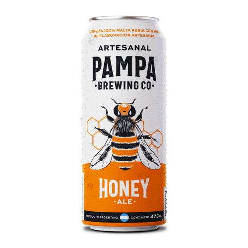 Cerveza Artesanal Honey Ale Pampa Brewing Co Lat 473 Cmq