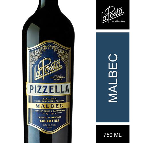 Vino Malbec Pizzella La Posta Bot 750 Ml