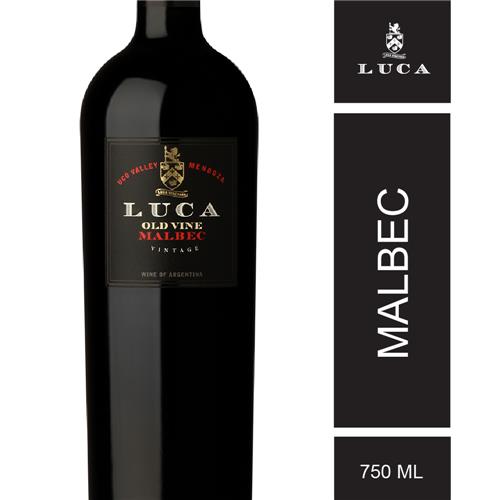 Vino Malbec Old Vine Luca Bot 750 Ml