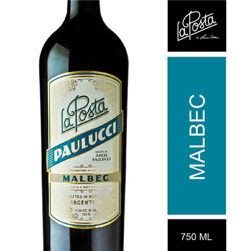 Vino Malbec Paulucci La Posta Bot 750 Ml