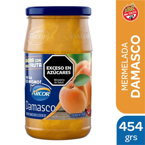 Mermelada Damasco Arcor Fra 454 Grm