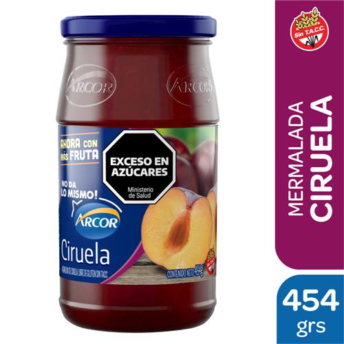 Mermelada Ciruela Arcor Fra 454 Grm