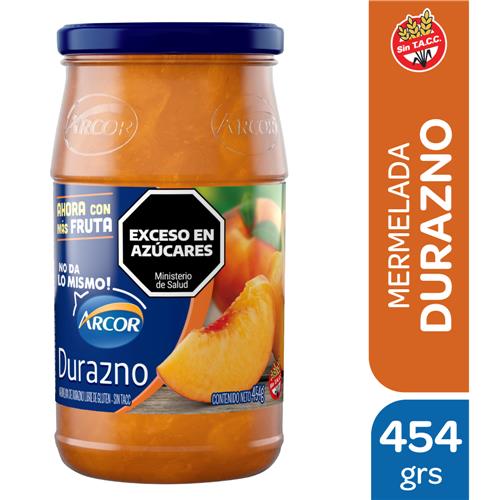 Mermelada Durazno Arcor Fra 454 Grm