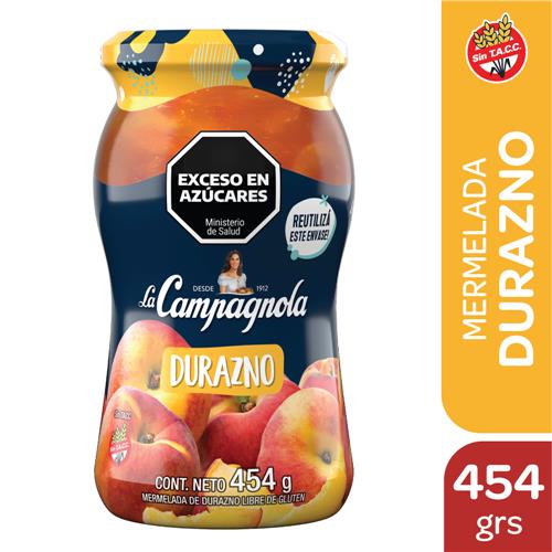 Mermelada Durazno La Campagnola Fra 454 Grm