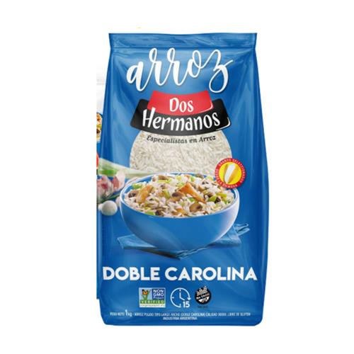 Arroz Doble Carolina Dos Hnos Paq 1 Kg