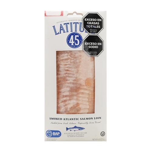 Salmon Rosado Lomo Latitud 45 Env 170 Grm