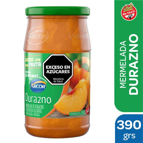 Mermelada Light Durazno Arcor Fra 390 Grm