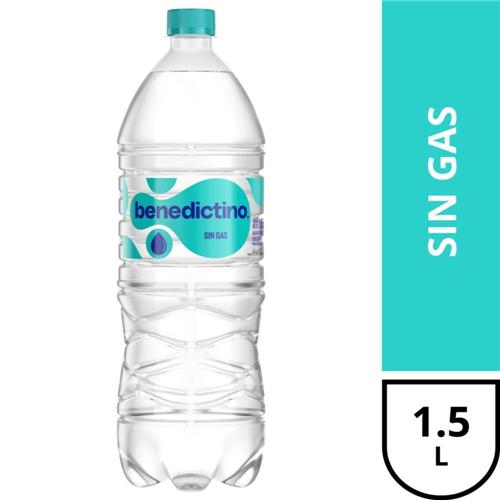 Agua De Mesa BENEDICTINO Sin Gas 1,5 Lt