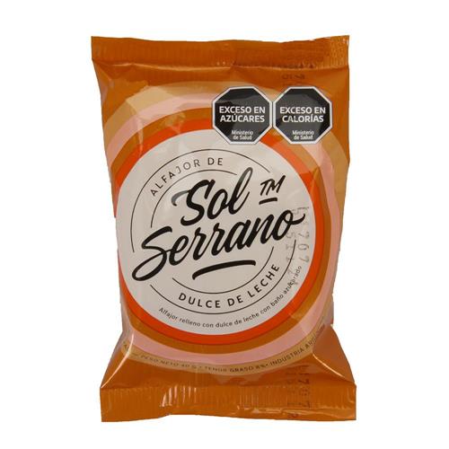 Alfajor Dulce D Leche SOL SERRANO Fwp 40 Grm