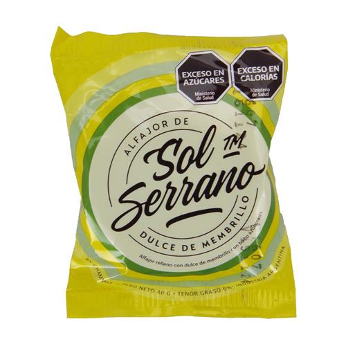 Alfajor Fruta Sol Serrano Fwp 40 Grm
