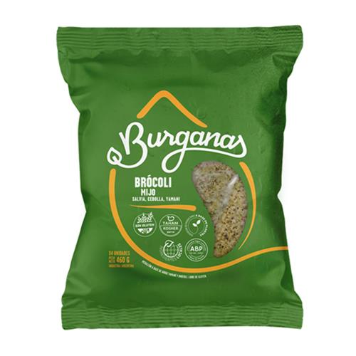 Medallones Brccoli Y Mijo Burganas Paq 460 Grm
