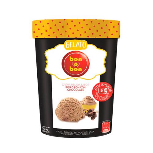 Helado Sabor BON O BON Con Chocolate 300 Grm