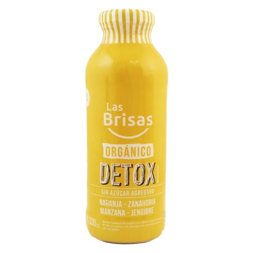 Jugo Detox Naranja, Zanahoria, Manzana Y Jengibre Las Brisas Bot 330 Cmq
