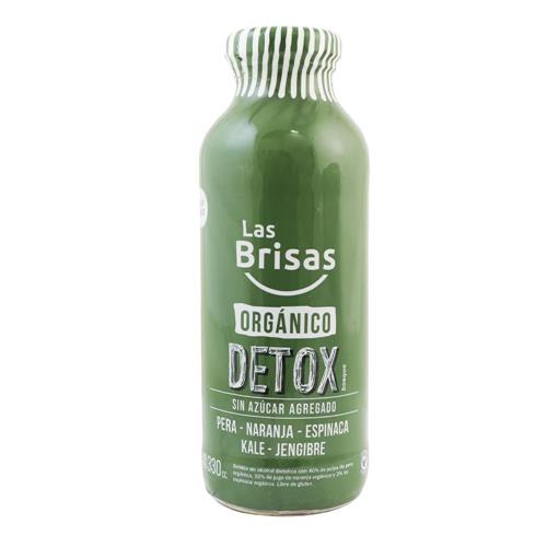 Jugo Detox Naranja, Pera, Kale, Jengibre Y Espinaca Las Brisas Bot 330 Cmq