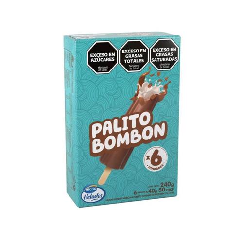 Helado Palito Bombón ARCOR X6 240g