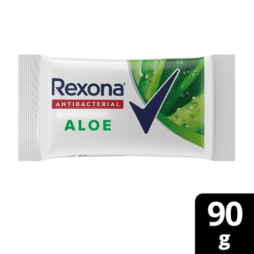 Jabon Antibacterial Alóe Rexona Paq 90 Grm