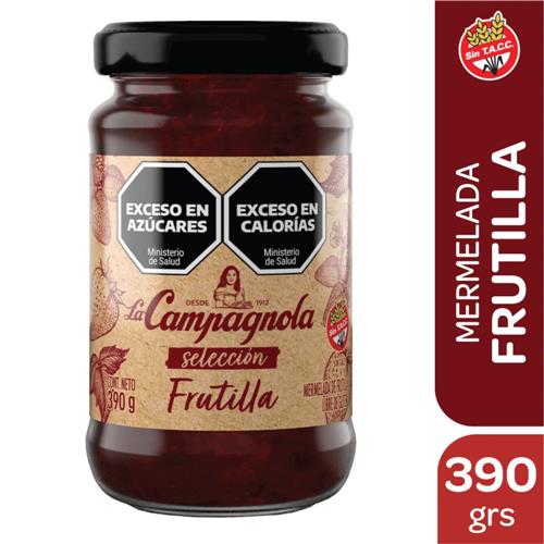 Mermelada Frutilla Selección La Campagnola Fra 390 Grm