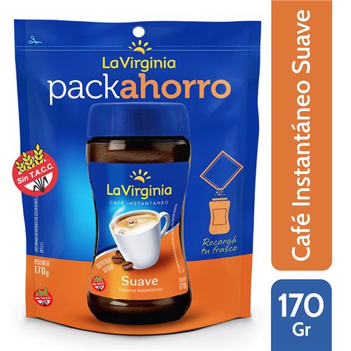 Cafe Instantaneo Suave La Virginia Doy 170 Grm