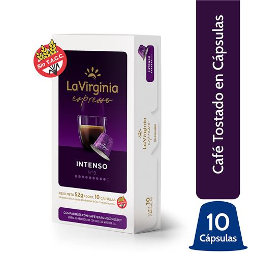 Cafe Cápsulas Intenso La Virginia Est 52 Grm