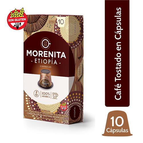 Cafe Cápsulas Etiopia Morenita Est 52 Grm