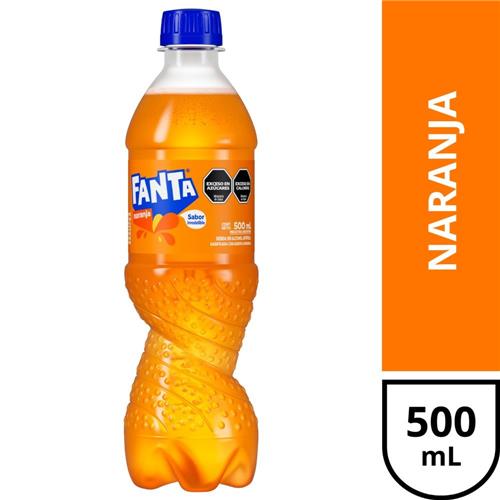 Gaseosa FANTA Naranja 500 Ml
