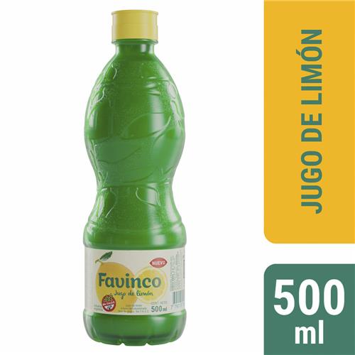 Jugo De Limon Favinco Bot 500 Ml