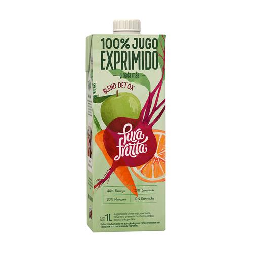 Jugo Blend Detox PURAFRUTTA 1 Ltr