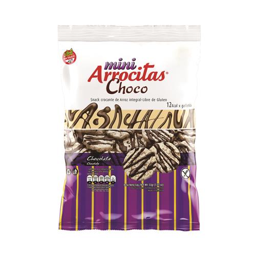 Snacks Arroz Choco Mini Arrocitas Paq 53 Grm