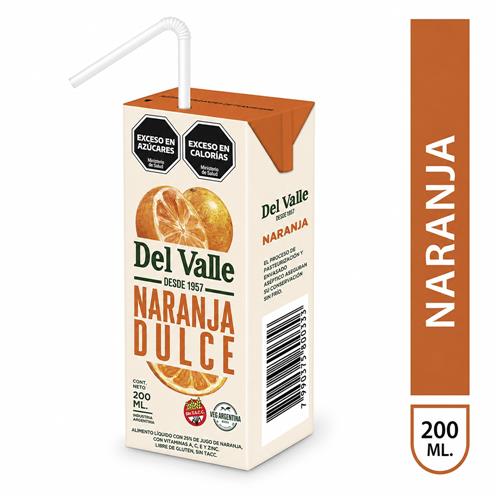 Jugo Del Valle Naranja 200 Ml
