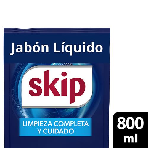 Jabón Liquido Bio Enzimas SKIP 800 Ml