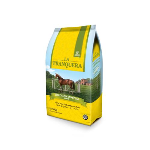 Yerba Mate Suave Selección Especial La Tranquera Paq 500 Grm