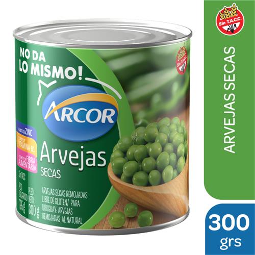 Arvejas Secas Arcor 300 Grm