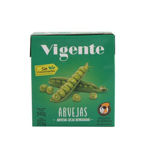 Arvejas . Vigente Ttb 340 Grm