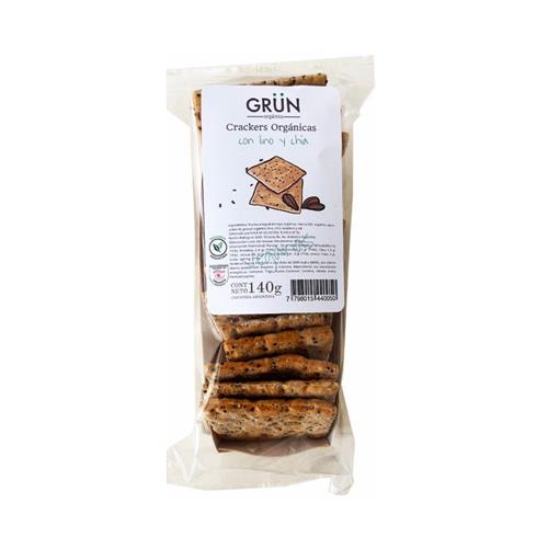 Galletas Organicas Cracker Integral Grun 120 Grm