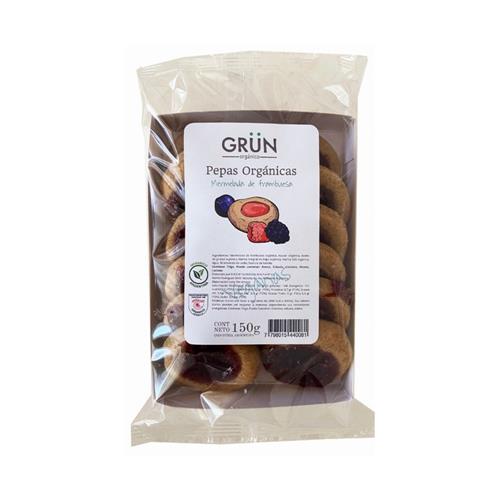 Galletas Organicas Pepas Integral Grun 150 Grm