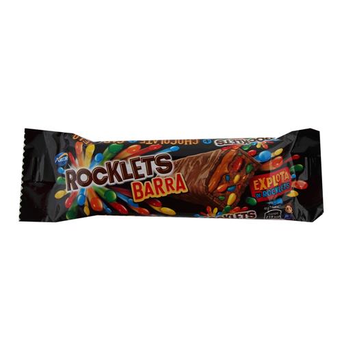 Barra Chocolate Explota Rocklets 44 Grm
