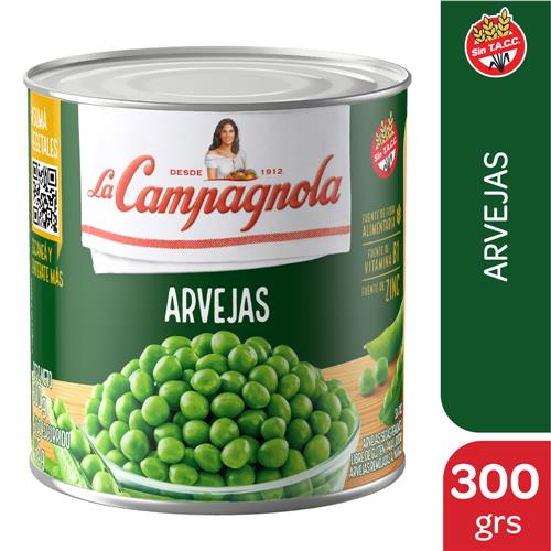 Arvejas La Campagnola 300 Grm