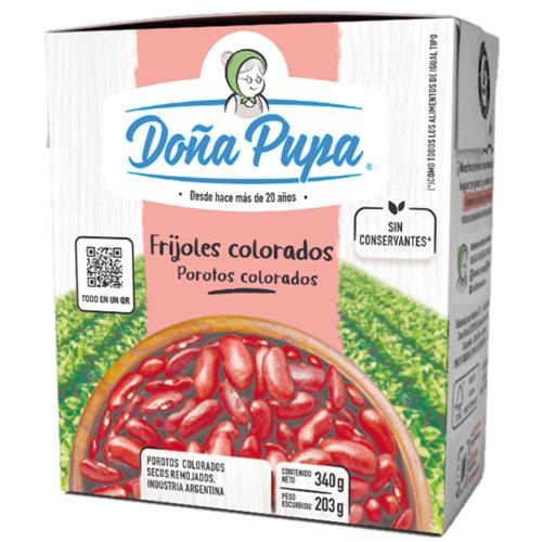 Porotos Colorados Doña Pupa 340 Grm