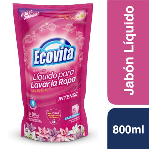 Jabon Liquido Intense ECOVITA 800 Ml